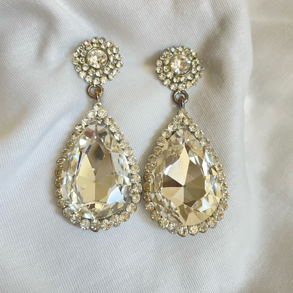 Formal Rhinestone earrings
